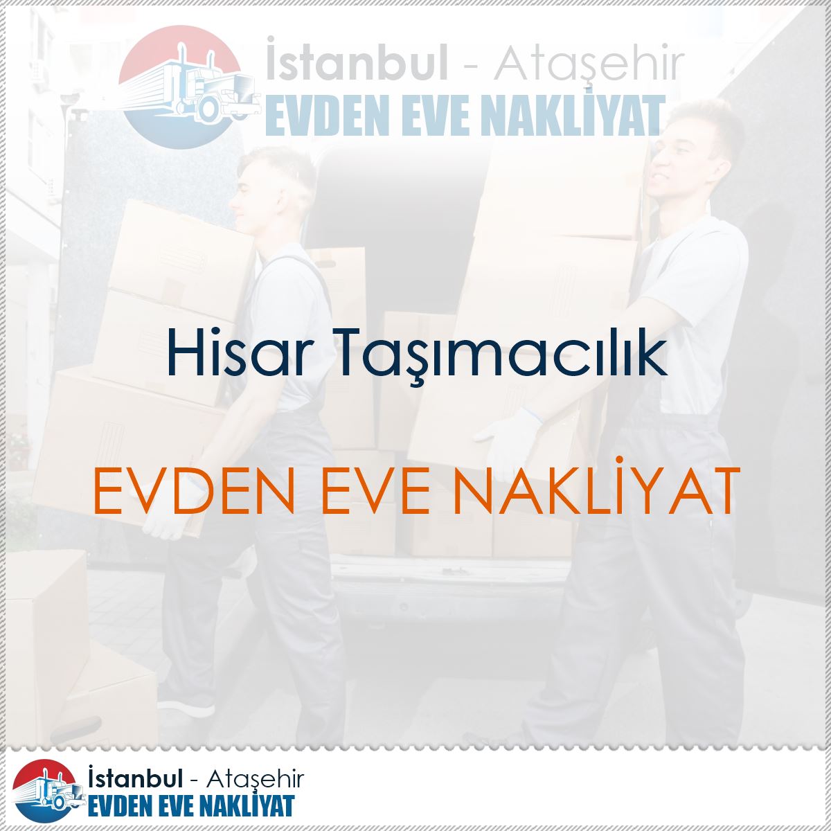 Hisar Taşımacılık : Kapak Görseli